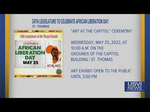 Virgin Islands Legislature to Celebrate African Liberation Day