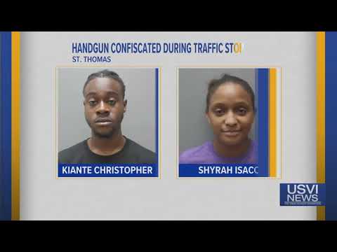 Handgun Confiscated During Traffic Stop in St. Thomas