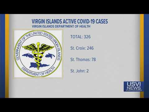 326 Active COVID-19 Cases Reported in USVI: June 17, 2022