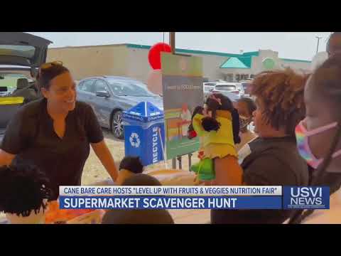 Supermarket Scavenger Hunt Held for Kids on St. Croix