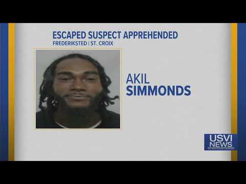 Escaped Suspect from Frederiksted Arrested