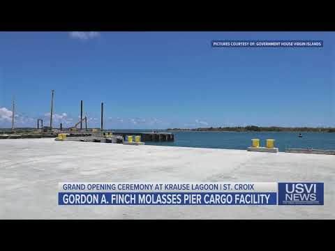 Gordon A. Finch Molasses Pier Cargo Facility Celebrates Grand Opening