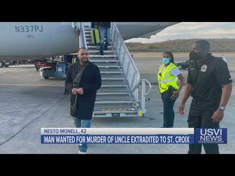 Suspect Wanted for Uncle’s Murder Extradited from Boston to St. Croix