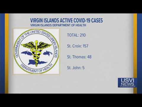 210 Active COVID-19 Cases in USVI: June 28, 2022