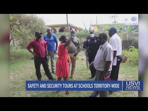 Safety, Security Tours Held at Schools Territory-wide