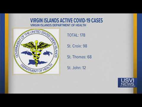 178 Active COVID-19 Cases in USVI: July 11, 2022