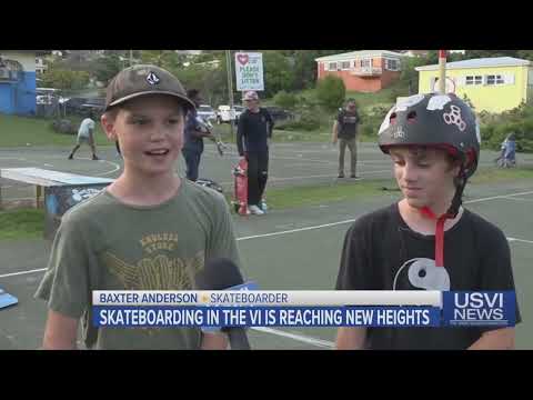 Skateboarding in USVI Reaching New Heights