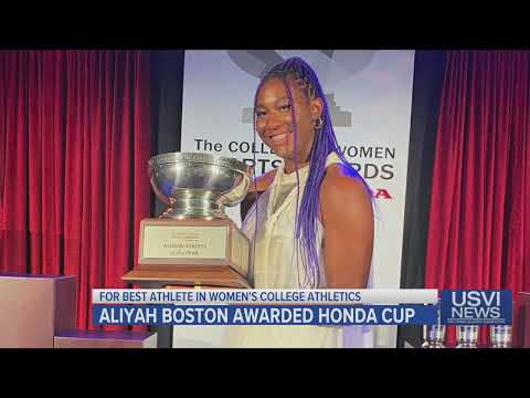 Aliyah Boston Awarded Honda Cup