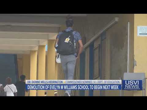 Demolition of Evelyn M. Williams School to Start Next Week