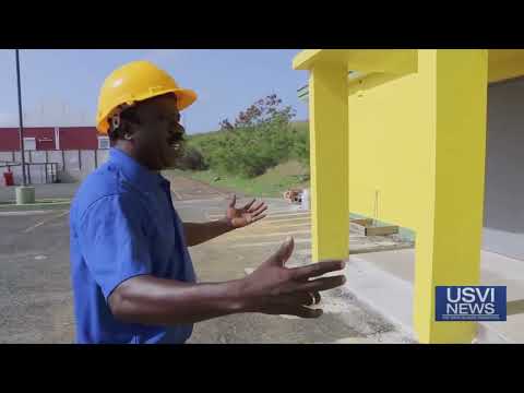 St. Croix’s Central High School Library Nearly Complete