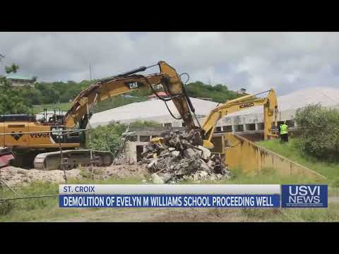 Demolition of Evelyn M. Williams School Proceeds