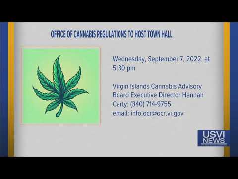 Office of Cannabis Regulations to Host Town Hall Wednesday