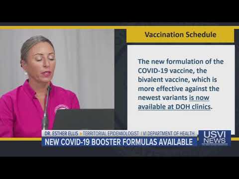 New COVID-19 Booster Formulas Available in USVI