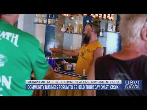 Community Business Forum to be Held Thursday on St. Croix