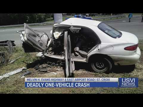 Deadly One-Vehicle Crash in St. Croix