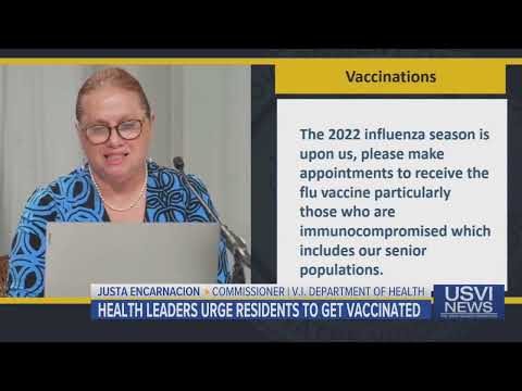 USVI Health Leaders Urge Residents to Get Vaccinated