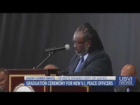 Graduation Ceremony Held for New V.I. Peace Officers