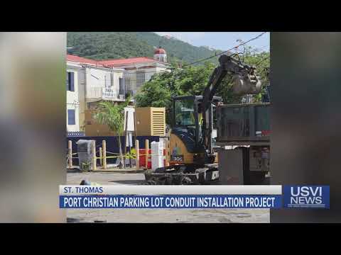 Port Christian Parking Lot Project Now Underway