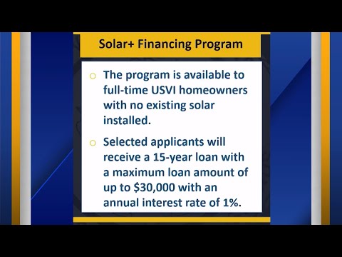 Hundreds in USVI Apply for Loan Program to Make Homes Energy Efficient