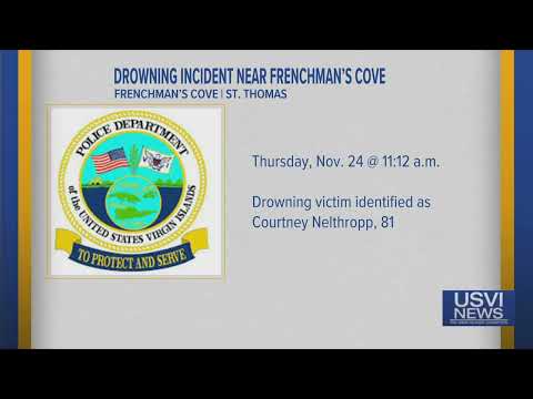 81 Year Old Drowns Near Frenchman’s Cove on St. Thomas