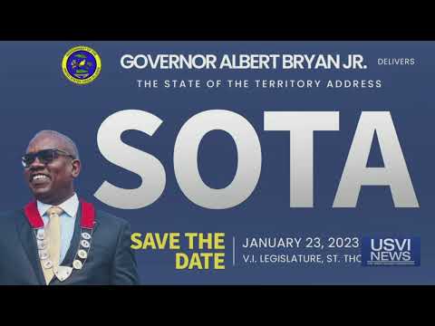 Gov. Bryan to Give State of Territory Address on Monday