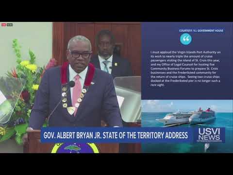 USVI Governor Delivers State of the Territory Address