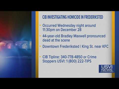 Homicide Under Investigation in Frederiksted