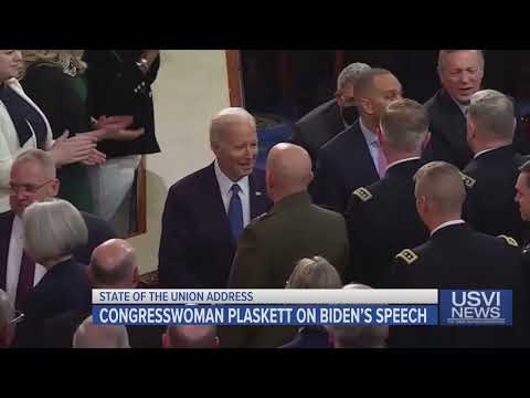 Congresswoman Plaskett on President Biden’s State of the Union Address