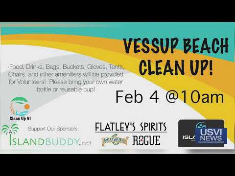 Vessup Beach Clean Up Coming up Feb. 4