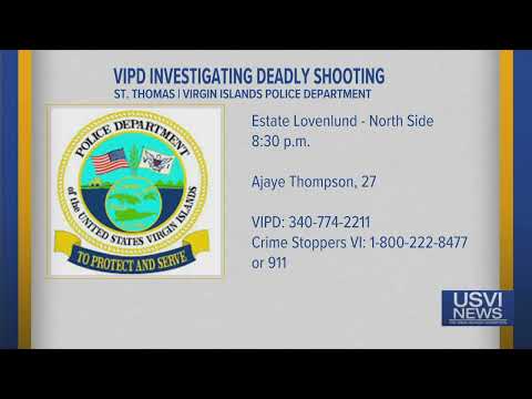 Virgin Islands Police Investigate Deadly Shooting on St. Thomas