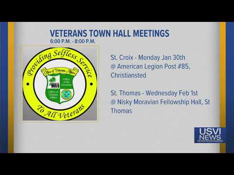 Veterans Town Hall Meetings Coming up