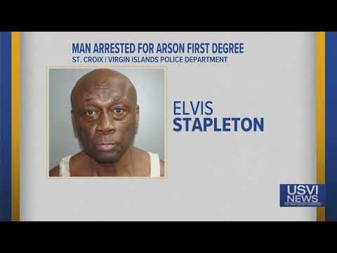 Man Arrested for Arson on St. Croix