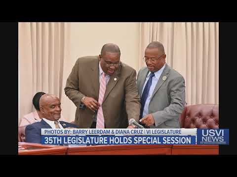 35th Legislature Holds Special Session