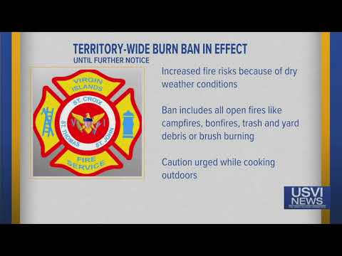 Territory-wide Burn Ban in Effect until Further Notice