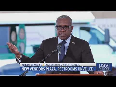 New Vendors Plaza, Restrooms Unveiled on St. Thomas