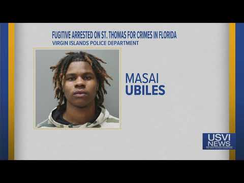 Fugitive Arrested on St. Thomas for Crimes in Florida