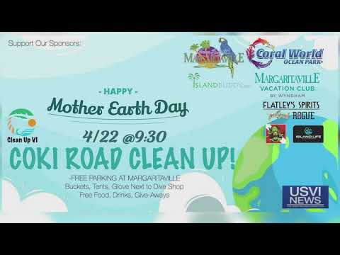 Clean up VI to Hold Coki Rd. Clean up