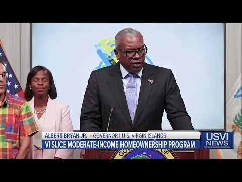 First Mortgage Closing from VI Slice Moderate-Income Homeownership Program