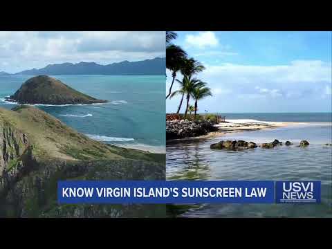 Know USVI’s Sunscreen Law