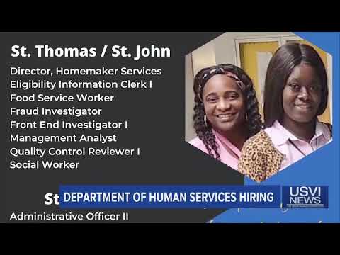 USVI Department of Human Services Hiring