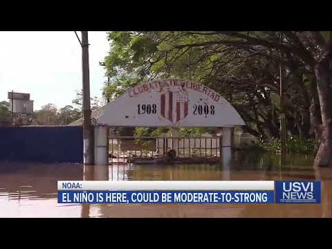 NOAA: El Niño is Here, Could be Moderate to Strong