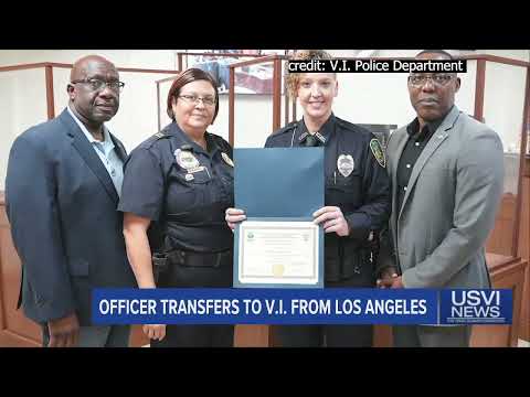 Officer Transfers to Virgin Islands from Los Angeles