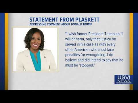 Congresswoman Plaskett Says Trump Should be ‘Shot,’ Meant ‘Stopped’