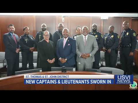 New Police Captains, Lieutenants Sworn In