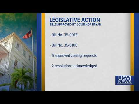 Gov. Bryan Takes Legislative Action