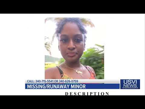 Police Searching for Missing/Runaway Minor Last Seen Near Estate Thomas