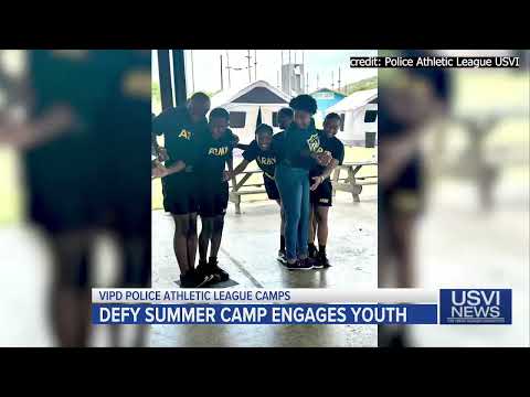 Virgin Islands Police, National Guard Host Summer Camp for Kids