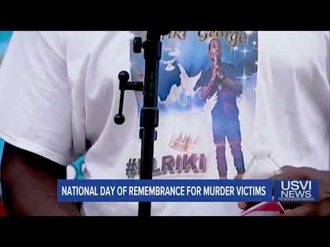 Observance for National Day of Remembrance for Murder Victims to be Held on St. Thomas