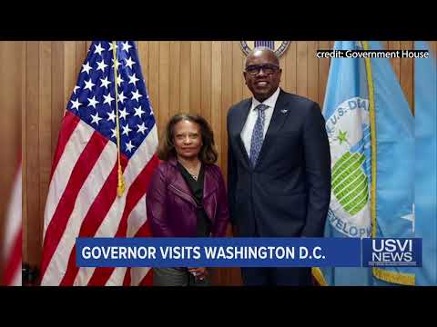 USVI Governor Meets with Top Officials During Washington, D.C. Visit