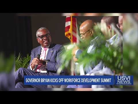 USVI Gov. Bryan Kicks off Workforce Development Summit